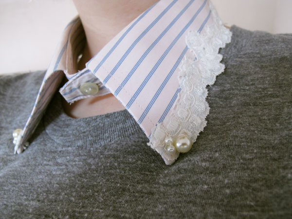 DIY lace collar vintage