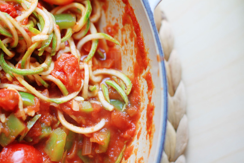 how to cook courgette spaghetti